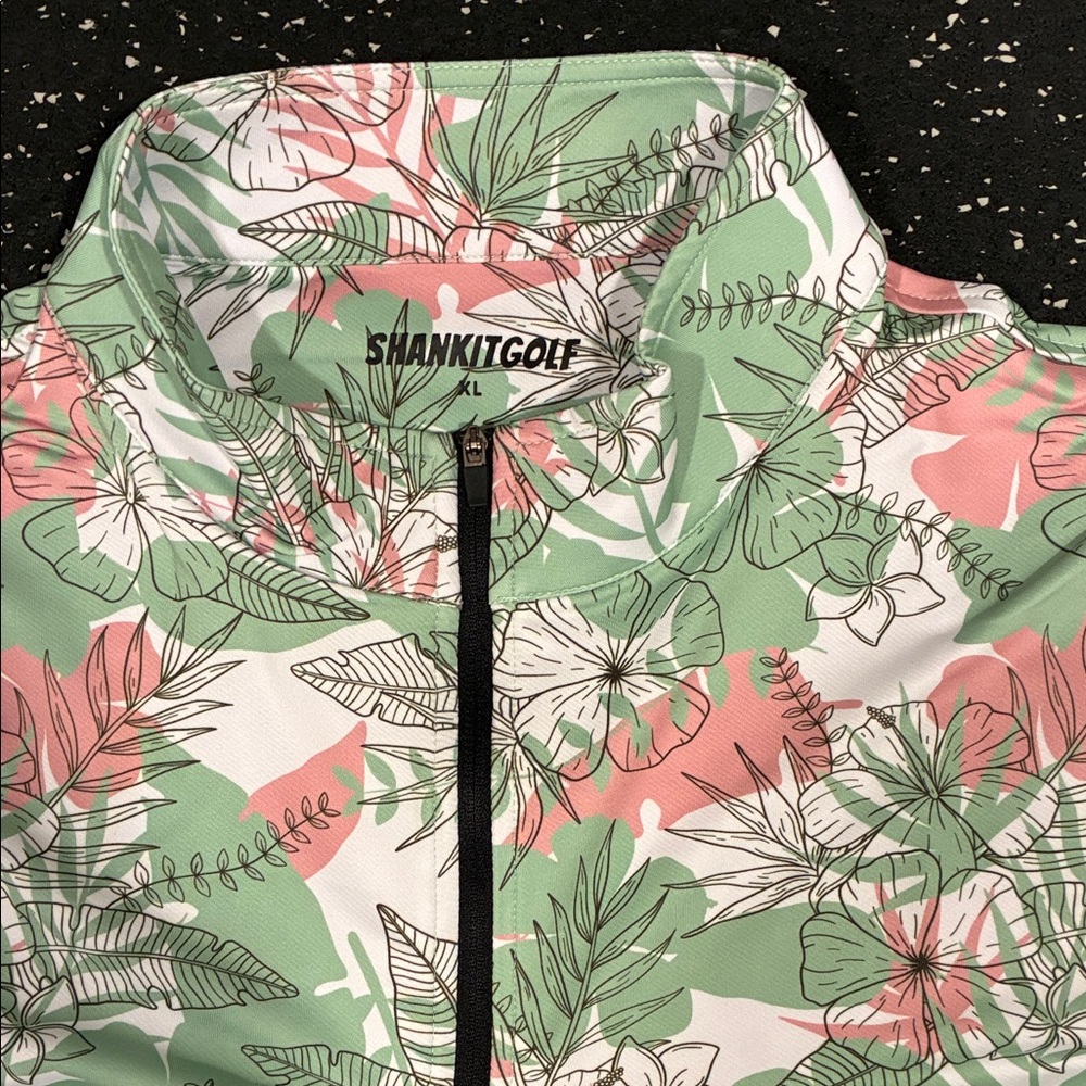 Shank it Golf Floral Pullover - Picture 2 of 3